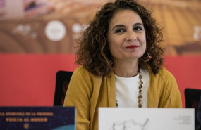 ep la ministrahaciendafunciones maria jesus montero asistela firmaconvenioloteriasapuestasestadola fundacion nao victoria