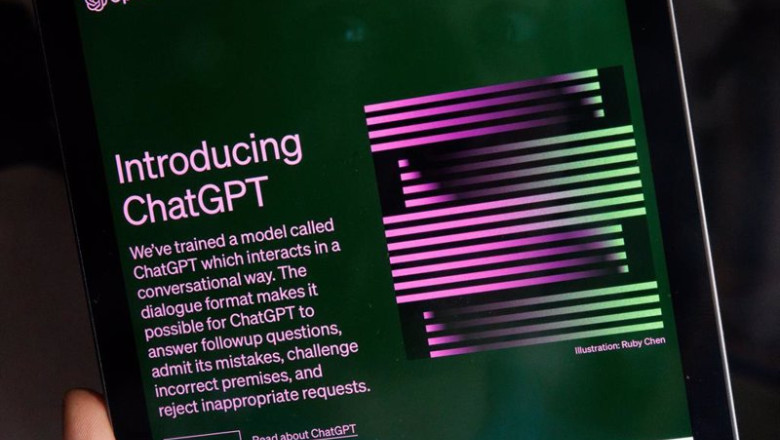 ep la pagina web de chatgpt en una tablet a 14 de abril de 2023 en madrid espana