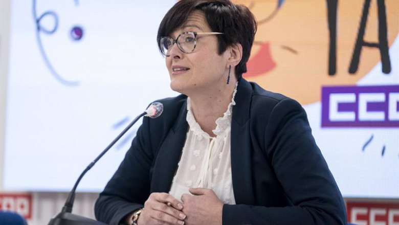 La secretaria de participación institucional y movimientos sociales de CCOO, Carmen Vidal | A. Pérez Meca - Europa Press ep la secretaria de participacion institucional y movimientos sociales de ccoo carmen vidal