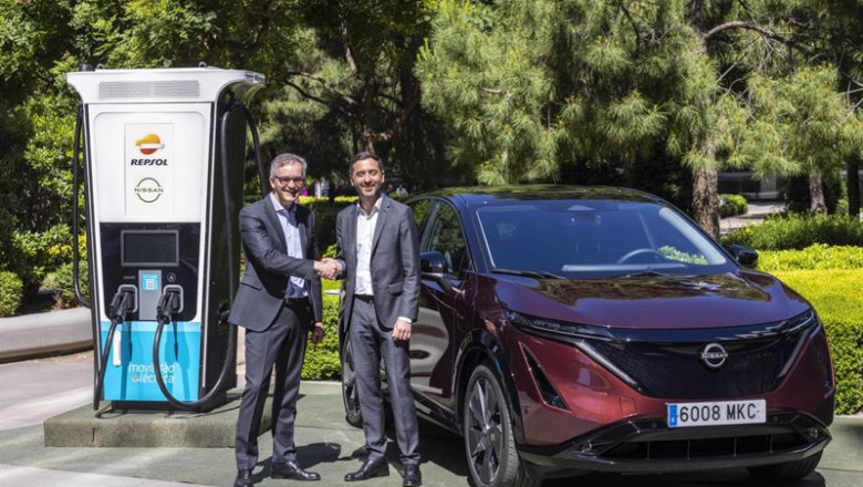 ep nissan y repsol renuevan su acuerdo de colaboracion en movilidad electrica y regalan dos recargas ep nissan y repsol renuevan su acuerdo de colaboracion en movilidad electrica y regalan dos recargas