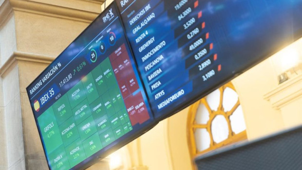 ep paneles informativos en el palacio de la bolsa de madrid a 2 de enero de 2026 en madrid espana el