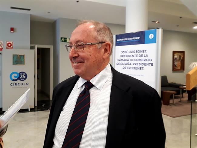 El presidente de la Cámara de Comercio de España, José Luis Bonet | EUROPA PRESS - Archivo ep presidentela camaracomercioespana jose luis bonet 20181001121802