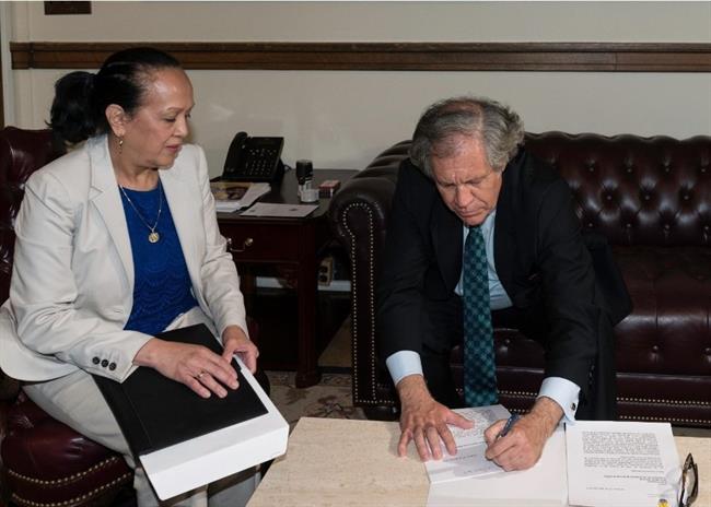ep secretario generalla oea luis almagro