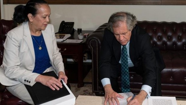 ep secretario generalla oea luis almagro