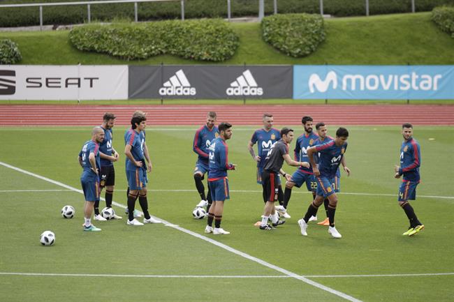 Último entrenamiento de la selección antes del Mundial de Rusia | EUROPA PRESS ep ultimo entrenamientola selecciondel mundialrusia