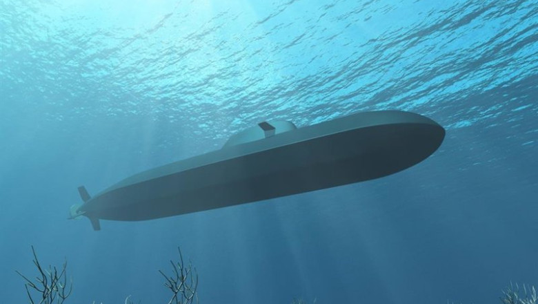 ep un submarino sumergido