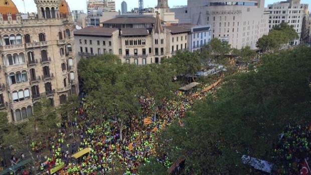 ep vistapaseogracia durantemanifestacionla diada