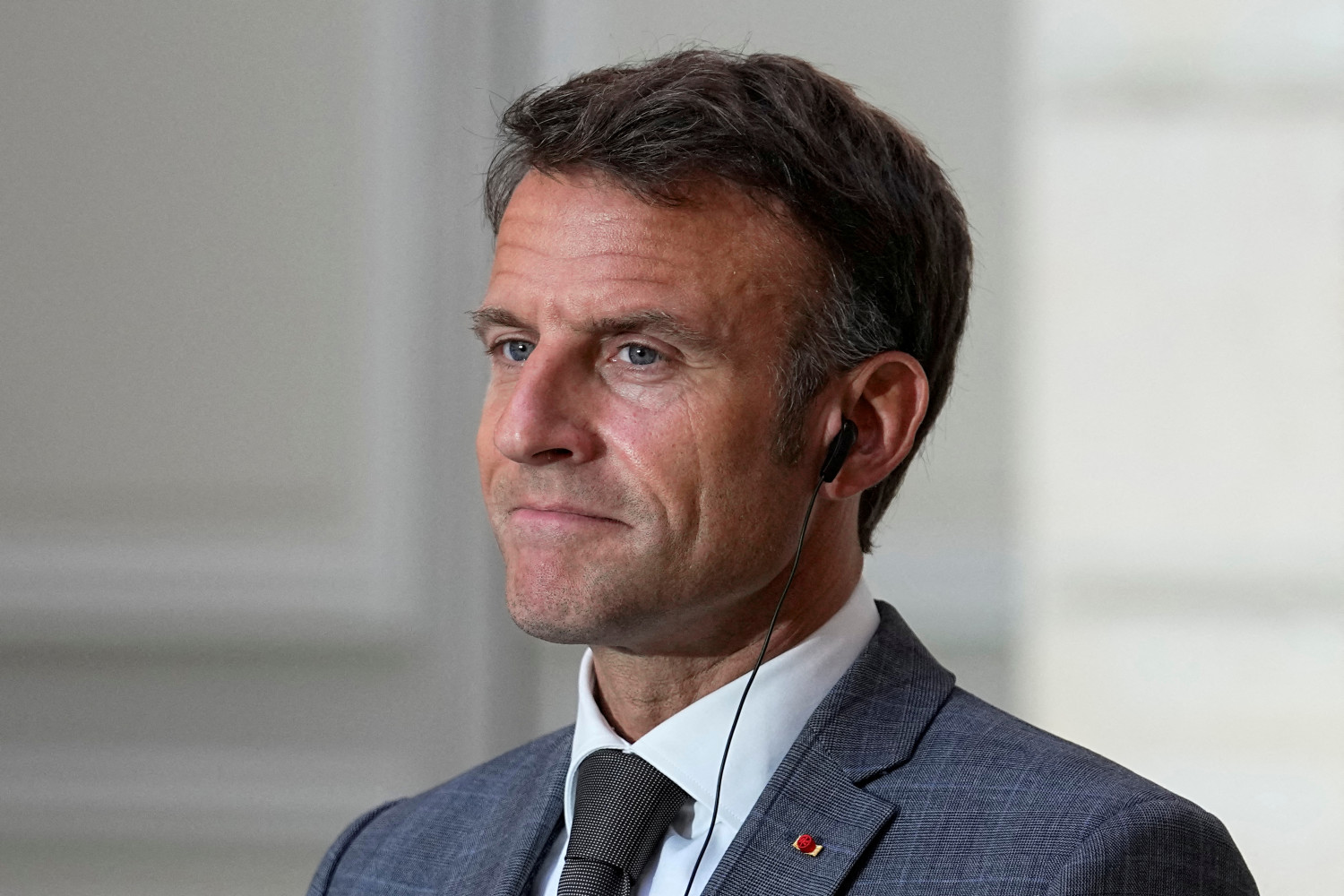 le president emmanuel macron 