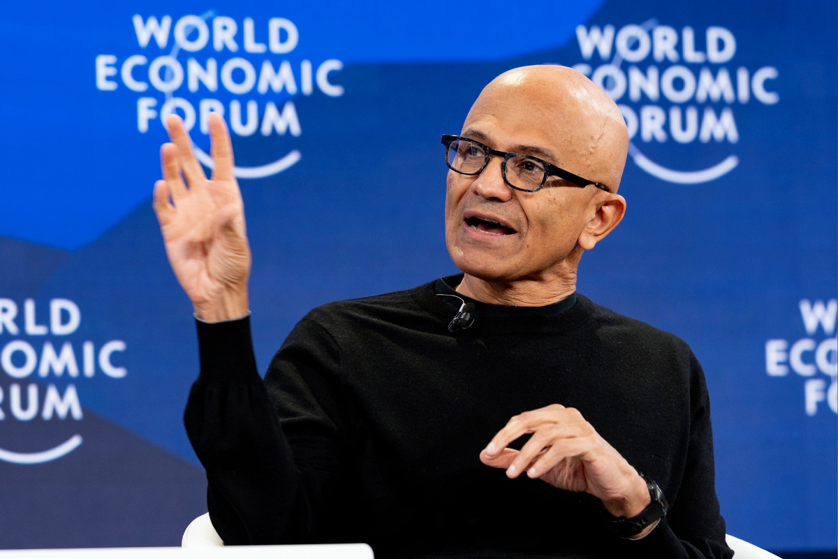 satya nadella microsoft davos 2026 1