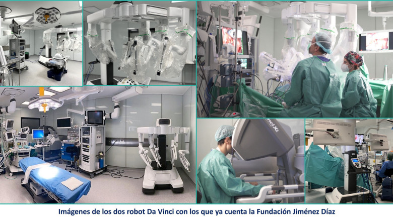 2024 10 24 imgenes de los dos robot da vinci con los que ya cuenta la fundacin jimnez daz 