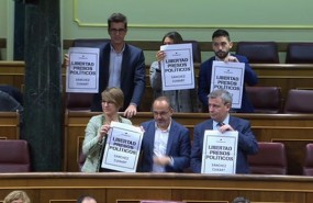 carteles presos politicas congreso