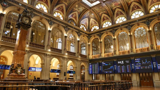ep archivo   imagen del palacio de la bolsa de madrid a 28 de julio de 2025 en madrid espana