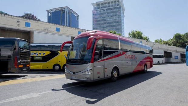 ep archivo   un autobus en la estacion sur de mendez alvaro con motivo de la operacion salida de