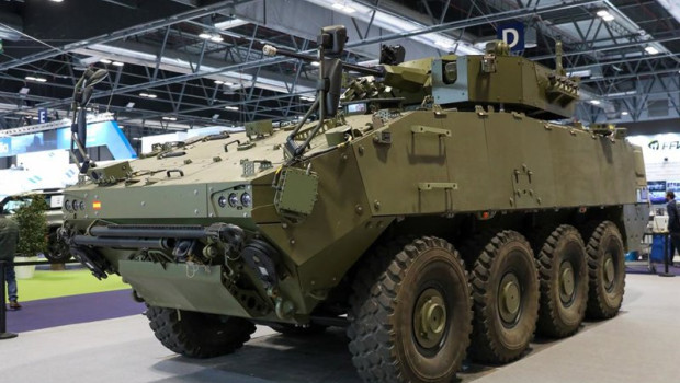 ep archivo   vehiculo blindado 8x8 dragon en la feria internacional de defensa y seguridad feindef