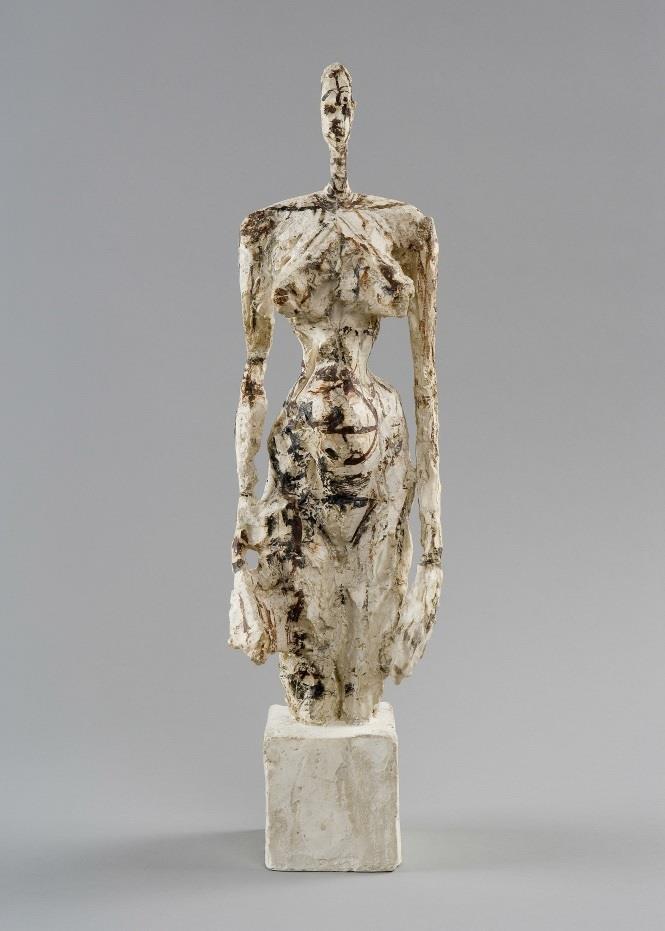 Desnudo de pie sobre un pedestal cúbico, de Alberto Giacometti | REMITIDA POR EL MUSEO GUGGENHEIM BILBAO ep desnudopieun pedestal cubico de alberto giacometti