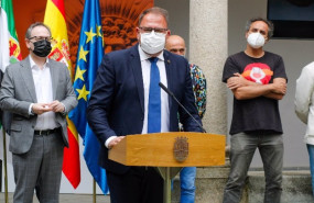 ep el alcalde de merida y presidente del grupo de ciudades patrimonio de la humanidad antonio
