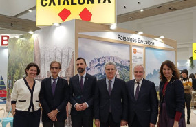 ep el conseller de economia y empresa de la generalitat roger torrent y el presidente de fira de