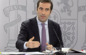 ep el ministro de economia comercio y empresa carlos cuerpo interviene durante una rueda de prensa