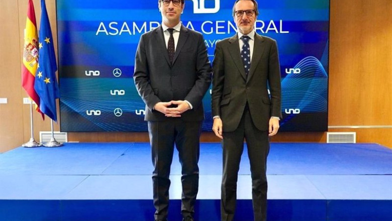 ep el ministro de economia comercio y empresas carlos cuerpo en la asamblea general de uno ep el ministro de economia comercio y empresas carlos cuerpo en la asamblea general de uno