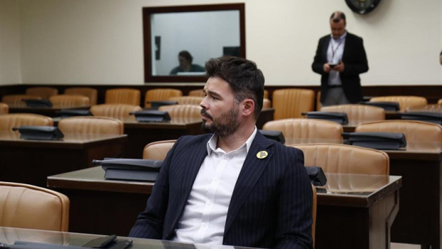 ep el portavoz de erc en el congreso de los diputados gabriel rufian en el congreso de los diputados