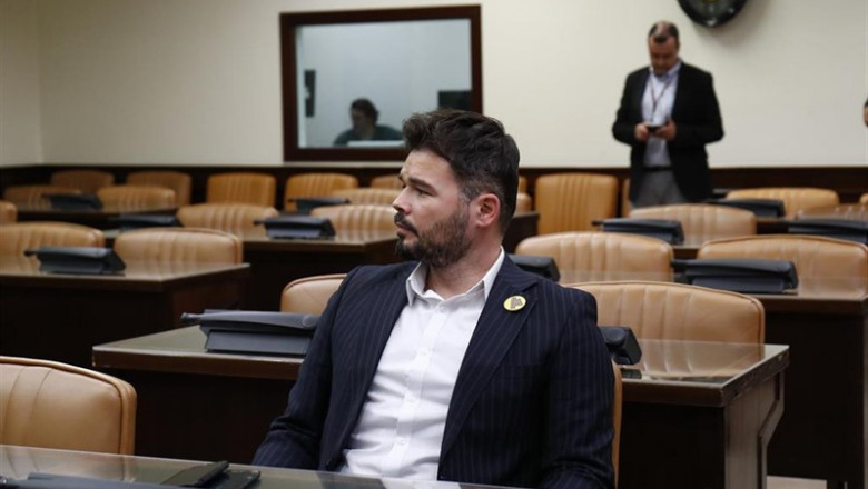 El portavoz de ERC en el Congreso de los Diputados, Gabriel Rufián | Óscar J.Barroso - Europa Press ep el portavoz de erc en el congreso de los diputados gabriel rufian en el congreso de los diputados