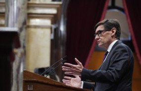 ep el president de la generalitat salvador illa interviene durante una sesion de control al govern
