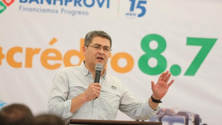 El presidente de Honduras, Juan Orlando Hernández | TWITTER JUAN ORLANDO HERNÁNDEZ ep el presidente de honduras juan orlando hernandez 20200304121611