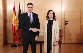 ep el presidente del gobierno en funciones pedro sanchez y la lider de ciudadanos ines arrimadas