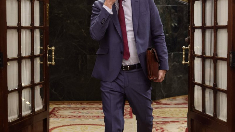 El presidente del Gobierno, Pedro Sánchez, a su llegada a una sesión plenaria, en el Congreso de los Diputados, a 2 de marzo de 2022, en Madrid (España). | Eduardo Parra - Europa Press ep el presidente del gobierno pedro sanchez a su llegada a una sesion plenaria en el congreso de los