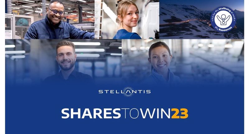 El primer plan de compra de acciones para empleados de Stellantis, bajo el nombre "Shares to win 2023". | STELLANTIS ep el primer plan de compra de acciones para empleados de stellantis bajo el nombre shares to win