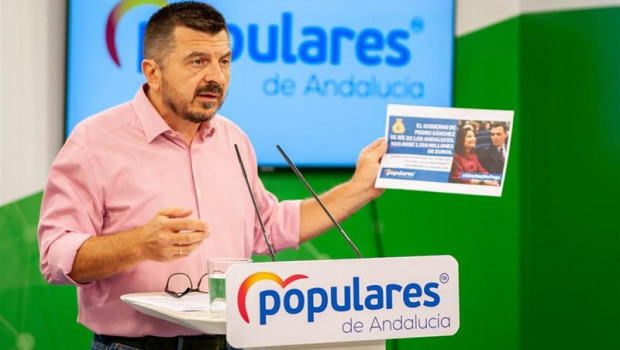 ep el vicesecretario general del pp-a toni martin en rueda de prensa