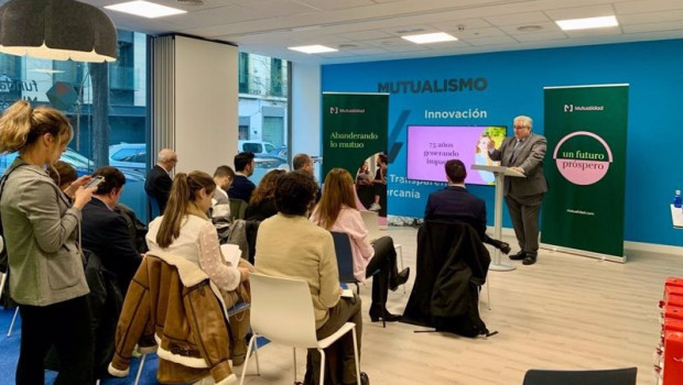 ep encuentro con la prensa organizado por mutualidad el 11 de enero de 2024 madrid