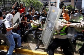 ep enfrentamientosmanifestantespoliciascaracas