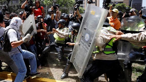 ep enfrentamientosmanifestantespoliciascaracas