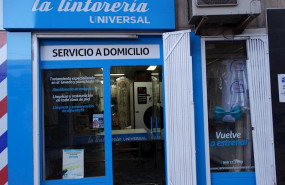 ep fachada de una tintoreria