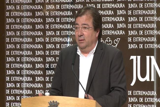 Fernández Vara, en Presidencia | EUROPA PRESS ep fernandez vara en presidencia