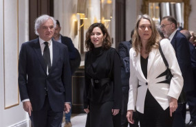ep i d el presidente de ceim miguel garrido de la cierva la presidenta de la comunidad de madrid