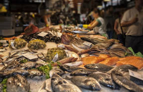 ep imagen de archivo de una pescaderia