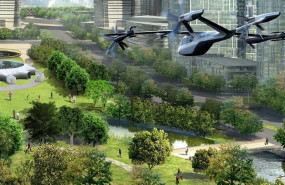 ep imagen de la futuro movilidad aerea urbana de hyundai