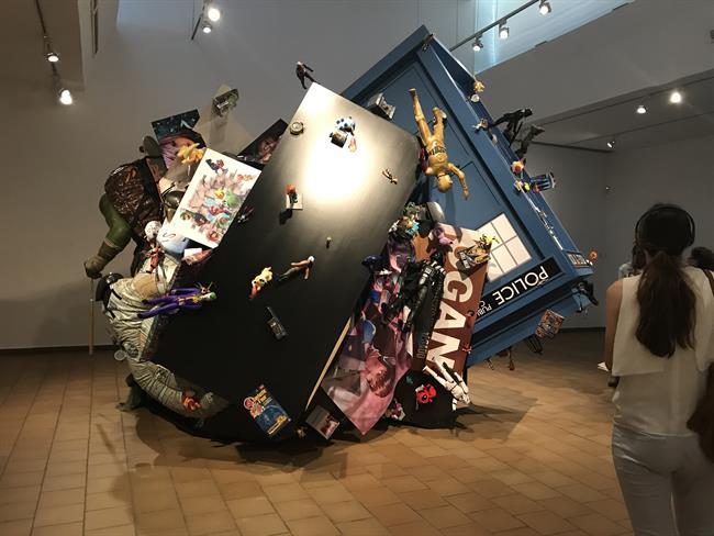 Instalación de Serafín Álvarez en la Fundació Joan Miró | EUROPA PRESS ep instalacionserafin alvarezla fundacio joan miro