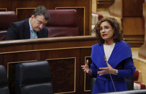 ep la portavoz del gobierno y ministra de hacienda maria jesus montero en el congreso