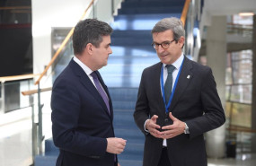 ep los consejeros de industria energia y minas de la junta de andalucia jorge paradela y de