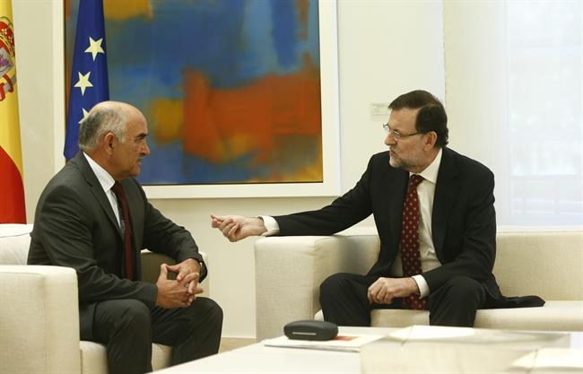 Mariano Rajoy y Alberto Garre | EUROPA PRESS ep mariano rajoyalberto garre