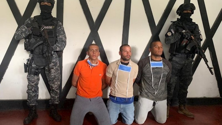 Militares detenidos en el marco de la 'Operación Gedeón', una trama golpista contra Nicolás Maduro | MINISTERIO DEL INTERIOR DE VENEZUELA ep militares detenidos en el marco de la operacion gedeon una trama golpista contra nicolas maduro