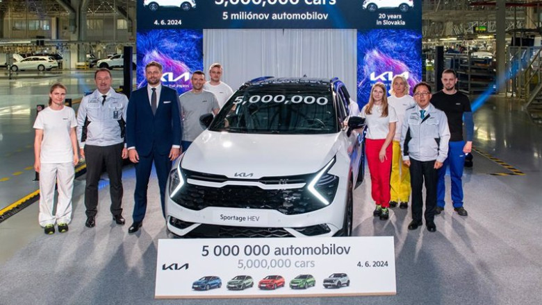 ep motor  la fabrica europea de kia alcanza el record de produccion de cinco millones de coches