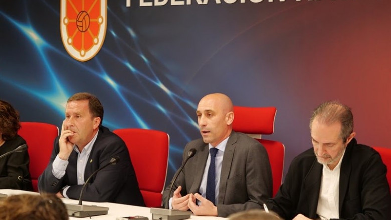 El presidente de la Real Federación Española de Fútbol (RFEF), Luis Rubiales. | RFEF ep presidentela real federacion espanolafutbol rfef luis rubiales 20190523221803