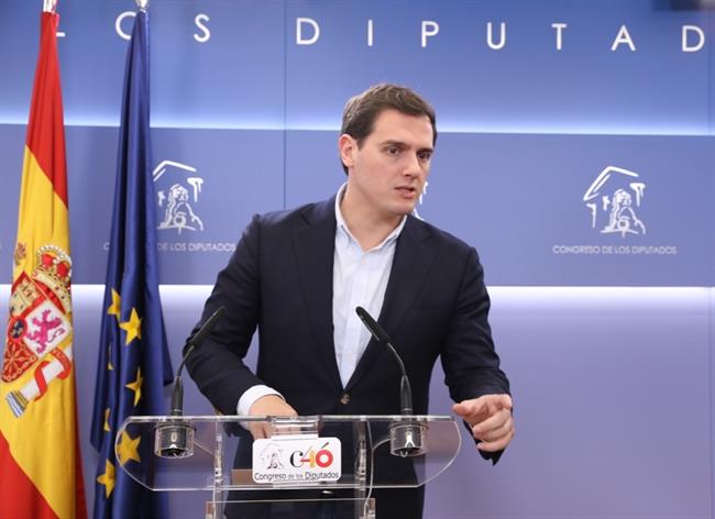 Rueda de prensa de Albert Rivera en el Congreso | EUROPA PRESS ep ruedaprensaalbert riveracongreso 20180302151012
