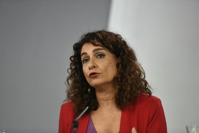 Rueda de prensa de la ministra de Hacienda, María Jesús Montero | ÓSCAR DEL POZO/EUROPA PRESS ep ruedaprensala ministrahacienda maria jesus montero
