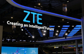 ep stand de la empresa de telecomunicaciones zte