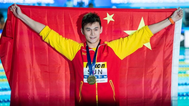 ep sun yang celebra su victoria